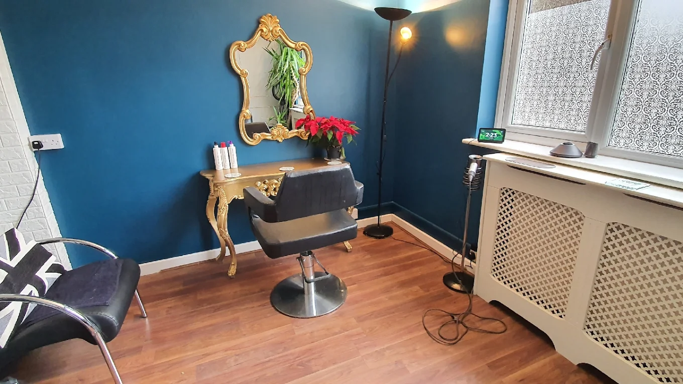Professional home salon interior